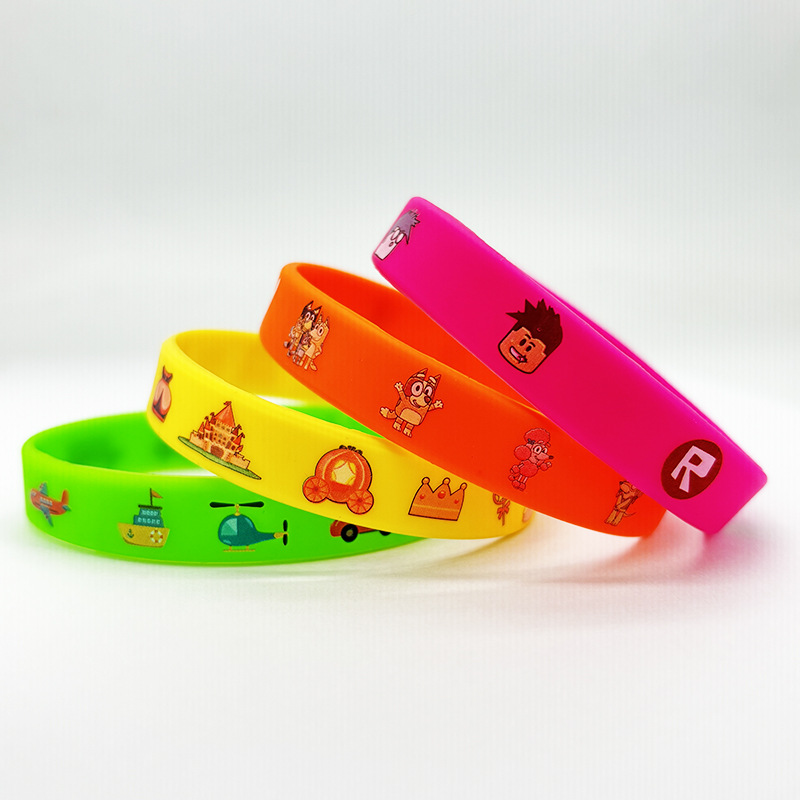 Printed Silicone Wristbands